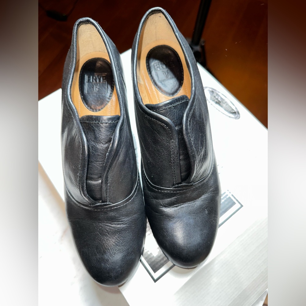 Frye Black Leather Boots